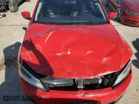 2014 Volkswagen Jetta TDI w/Premium with VIN 3VWLL7AJ6EM437703, listed as a Copart auction lot 41242204 with Not provided miles and Salvage title. Bid and sale history available at DreamBid. Image 5.