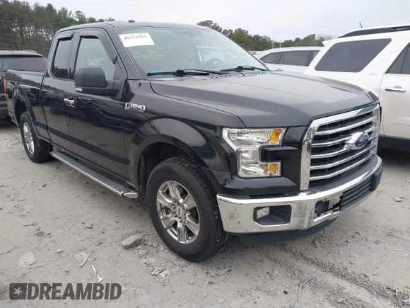 2015 Ford F-150 XL with VIN 1FTEX1CF1FFA08279, listed as a IAAI auction lot 41373351 with 162,291 mi miles. Bid and sale history available at carsss.com. Image 1.