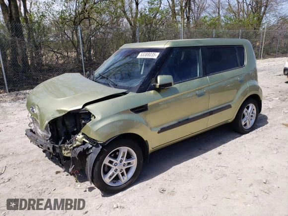 2010 Kia Soul + with VIN KNDJT2A25A7178356, listed as a Copart auction lot 53388035 with 59,062 mi miles and Clean Title. Bid and sale history available at carsss.com. Image 1.