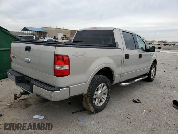 2006 Ford F-150 XLT with VIN 1FTPW14VX6KE02288, listed as a Copart auction lot 51786275 with Not provided miles and Salvage title. Bid and sale history available at DreamBid. Image 3.