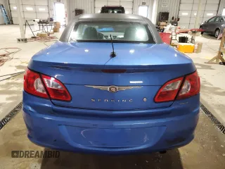 2008 Chrysler Sebring Touring with VIN 1C3LC55R28N128753, listed as a Copart auction lot 82686824 with 122,919 mi miles and Salvage Title. Bid and sale history available at carsss.com. Image 6.