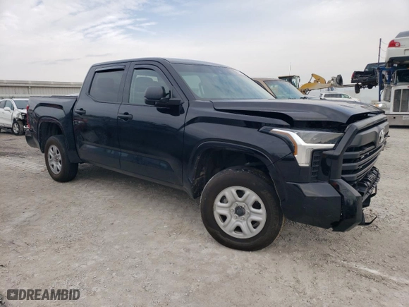 2023 Toyota Tundra 4WD SR with VIN 5TFKB5DBXPX123141, listed as a Copart auction lot 80703724 with 41,050 mi miles and Salvage Title. Bid and sale history available at carsss.com. Image 4.
