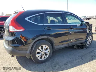 2013 Honda CR-V EX-L with VIN 2HKRM4H78DH675298, listed as a Copart auction lot 48744055 with 144,293 mi miles and Salvage Title. Bid and sale history available at carsss.com. Image 3.