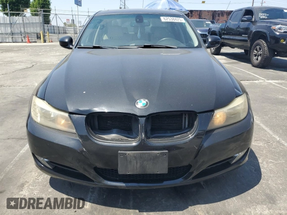 2011 BMW 3 Series 328i with VIN WBAPH5C52BA446396, listed as a Copart auction lot 62538425 with 129,847 mi miles and Salvage title. Bid and sale history available at DreamBid. Image 5.