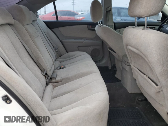 2007 Kia Optima EX with VIN KNAGE124175139537, listed as a Copart auction lot 43918695 with 183,774 mi miles and Salvage Title. Bid and sale history available at carsss.com. Image 10.