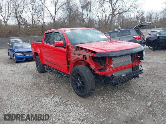 2020 Chevrolet Colorado 4WD LT with VIN 1GCGTCEN0L1211032, listed as a IAAI auction lot 41855549 with 51,465 mi miles and . Bid and sale history available at DreamBid. Image 1.