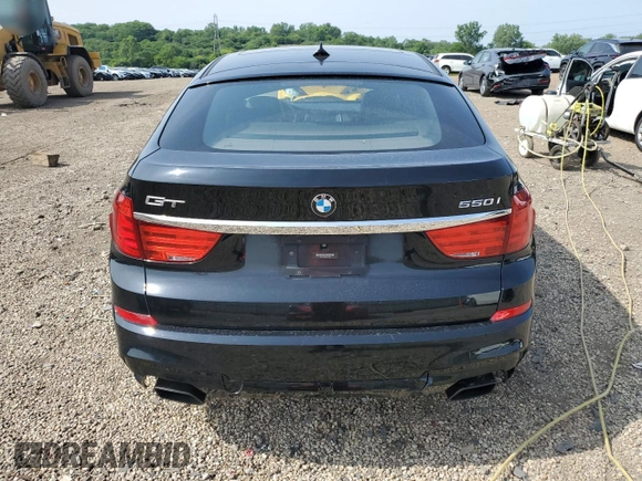 2012 BMW 5 Series 550i Gran Turismo with VIN WBASN4C5XCC210209, listed as a Copart auction lot 60665625 with 97,078 mi miles and Salvage title. Bid and sale history available at DreamBid. Image 6.