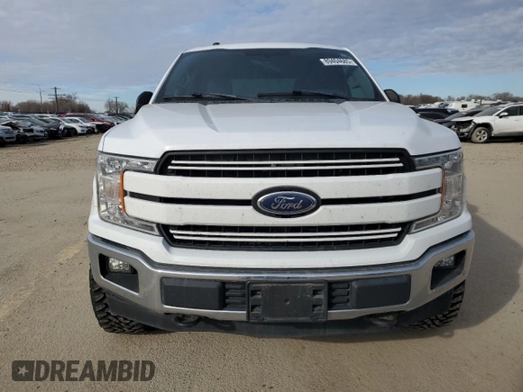 2018 Ford F-150 XL with VIN 1FTMF1E50JKD81901, listed as a Copart auction lot 43974875 with 59,973 mi miles and Salvage Title. Bid and sale history available at carsss.com. Image 5.