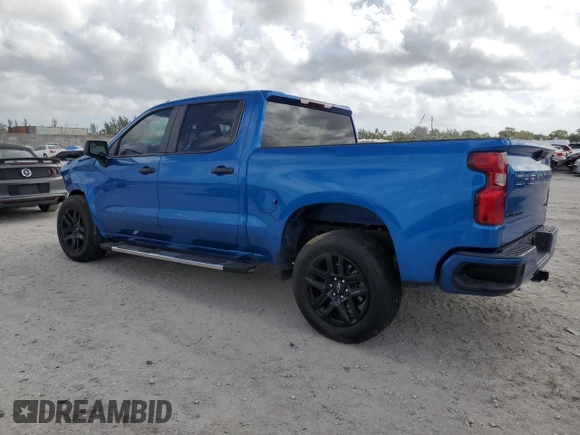 2022 Chevrolet Silverado 1500 Custom with VIN 3GCPABEK9NG580451, listed as a Copart auction lot 51676165 with 60,998 mi miles and Salvage Title. Bid and sale history available at DreamBid. Image 2.