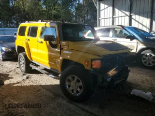 2006 Hummer H3 with VIN 5GTDN136568163593, listed as a Copart auction lot 88664575 with 128,171 mi miles and Salvage Title. Bid and sale history available at DreamBid. Image 4.