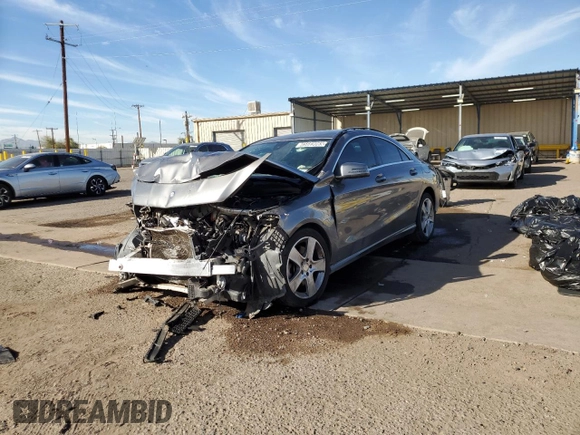 2017 Mercedes-Benz CLA 250 z VIN WDDSJ4EBXHN420666, wystawiony jako Copart lot #59285435 z przebiegiem 91 979 mil mil oraz Czysty tytuł • Clean title. Historia ofert i sprzedaży dostępna na DreamBid. Obrazek 1.