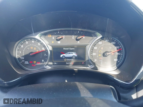 2024 Chevrolet Equinox RS with VIN 3GNAXMEG1RS150810, listed as a IAAI auction lot 41985283 with 36,237 mi miles and . Bid and sale history available at DreamBid. Image 7.