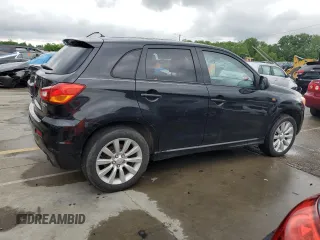 2011 Mitsubishi Outlander SE with VIN JA4AR4AUXBZ024544, listed as a Copart auction lot 58465235 with 152,914 mi miles and Salvage title. Bid and sale history available at DreamBid. Image 3.