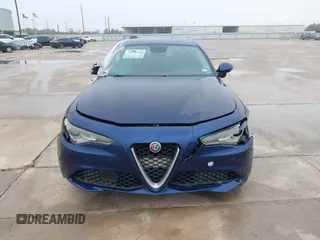 2017 Alfa Romeo Giulia with VIN ZARFAEBN6H7542743, listed as a IAAI auction lot 35600001 with 73,631 mi miles. Bid and sale history available at carsss.com. Image 12.