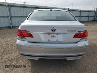 2008 BMW 7 Series 750i with VIN WBAHL83508DT13048, listed as a Copart auction lot 85141334 with 140,853 mi miles and Clean title. Bid and sale history available at DreamBid. Image 6.