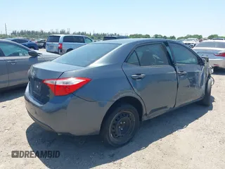2015 Toyota Corolla L with VIN 2T1BURHEXFC449900, listed as a IAAI auction lot 42128227 with 127,479 mi miles and . Bid and sale history available at DreamBid. Image 4.