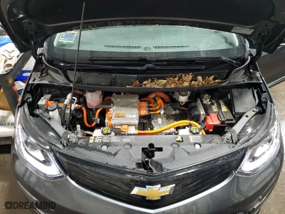 2021 Chevrolet Bolt EV Premier with VIN 1G1FZ6S05M4100330, listed as a Copart auction lot 45376515 with 68,462 mi miles and Salvage Title. Bid and sale history available at carsss.com. Image 12.