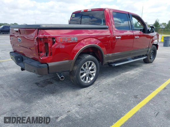 2017 Ford F-150 XL with VIN 1FTEW1EG8HKD67096, listed as a IAAI auction lot 42113379 with 70,329 mi miles. Bid and sale history available at carsss.com. Image 4.