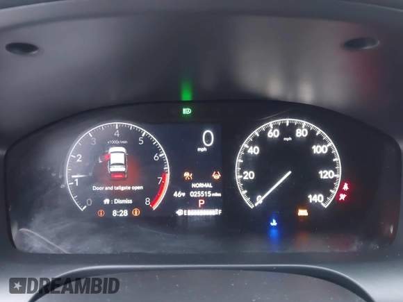 2024 Honda HR-V Sport with VIN 3CZRZ2H55RM742570, listed as a IAAI auction lot 41984710 with 25,515 mi miles and . Bid and sale history available at DreamBid. Image 7.
