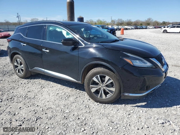 2020 Nissan Murano SV with VIN 5N1AZ2BS8LN140286, listed as a Copart auction lot 49543245 with 90,534 mi miles and Salvage Title. Bid and sale history available at carsss.com. Image 4.