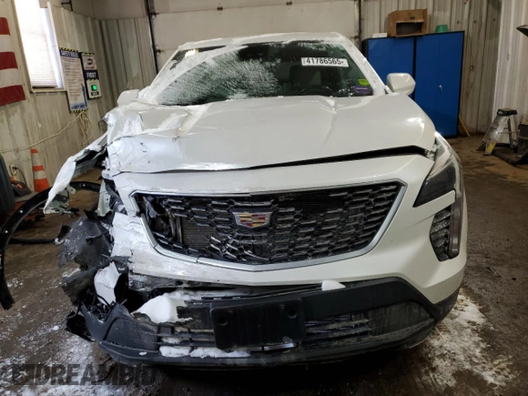 2021 Cadillac XT4 AWD Luxury with VIN 1GYFZBR43MF000539, listed as a Copart auction lot 41786565 with 69,543 mi miles and Salvage Title. Bid and sale history available at carsss.com. Image 5.
