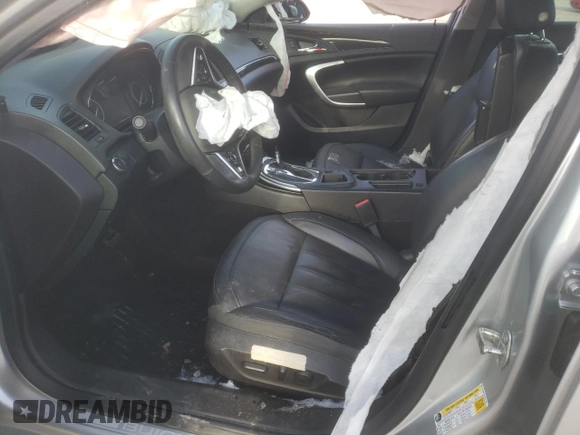 2014 Buick Regal with VIN 2G4GK5EX5E9221100, listed as a Copart auction lot 87385374 with 99,723 mi miles and Salvage Title. Bid and sale history available at DreamBid. Image 7.