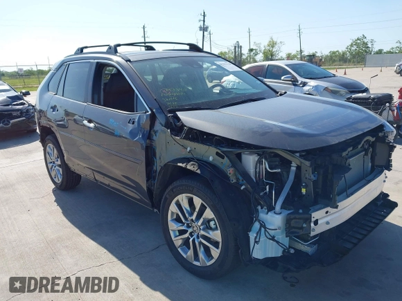 2024 Toyota RAV4 XLE Premium with VIN 2T3C1RFV0RW342137, listed as a IAAI auction lot 41991758 with 4,080 mi miles and . Bid and sale history available at DreamBid. Image 1.