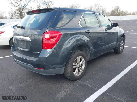 2013 Chevrolet Equinox LS with VIN 2GNALBEK6D1235280, listed as a IAAI auction lot 41831203 with 191,605 mi miles. Bid and sale history available at carsss.com. Image 4.