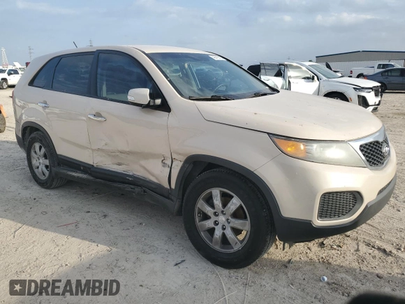 2011 Kia Sorento LX with VIN 5XYKT3A13BG159293, listed as a Copart auction lot 48415695 with 145,957 mi miles and Non Repairable. Bid and sale history available at carsss.com. Image 4.