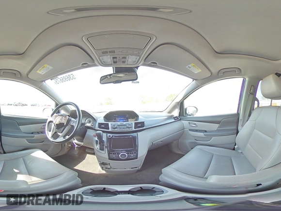 2014 Honda Odyssey EX-L with VIN 5FNRL5H65EB002081, listed as a Copart auction lot 53695675 with 138,769 mi miles and Salvage Title. Bid and sale history available at carsss.com. Image 15.
