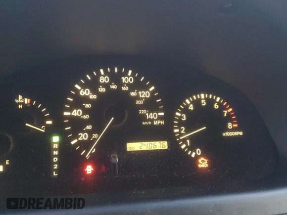 2000 Lexus RX 300 with VIN JT6HF10U9Y0151013, listed as a Copart auction lot 41659615 with 240,676 mi miles and Salvage Title. Bid and sale history available at DreamBid. Image 9.