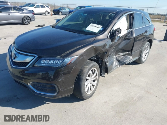 2017 Acura RDX with VIN 5J8TB3H3XHL015642, listed as a IAAI auction lot 41155240 with 1 mi miles. Bid and sale history available at carsss.com. Image 2.