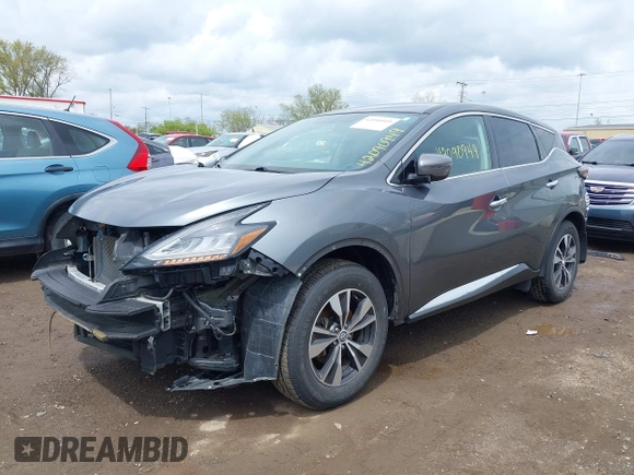 2020 Nissan Murano S z VIN 5N1AZ2AS4LN106699, wystawiony jako IAAI lot #42090949 z przebiegiem 87 700 mil mil oraz . Historia ofert i sprzedaży dostępna na DreamBid. Obrazek 2.