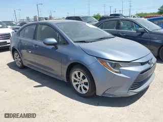 2024 Toyota Corolla LE with VIN 5YFB4MDE7RP102103, listed as a IAAI auction lot 41984475 with 26,137 mi miles. Bid and sale history available at carsss.com. Image 1.