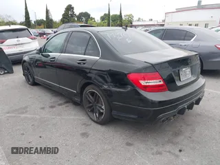2013 Mercedes-Benz C 300 Sport with VIN WDDGF8AB3DG153597, listed as a IAAI auction lot 42062599 with 107,259 mi miles and . Bid and sale history available at DreamBid. Image 3.