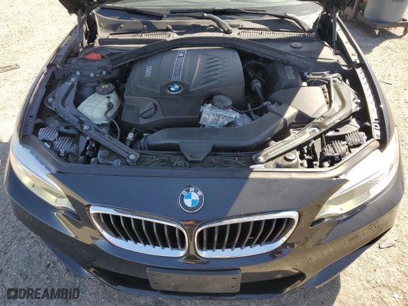 2015 BMW 2 Series M235i with VIN WBA1M1C56FV393730, listed as a Copart auction lot 45348734 with 59,231 mi miles and Salvage Title. Bid and sale history available at carsss.com. Image 11.