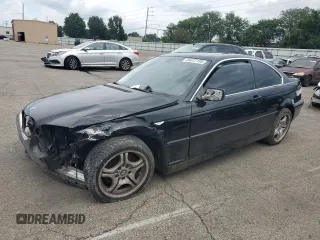 2004 BMW 3 Series 330Ci with VIN WBABD53414PL12945, listed as a Copart auction lot 65072195 with 245,858 mi miles and Salvage title. Bid and sale history available at DreamBid. Image 1.