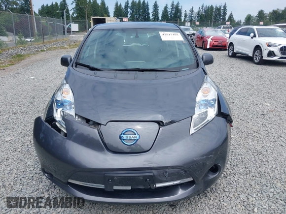 2013 Nissan LEAF SL with VIN 1N4AZ0CP9DC408137, listed as a IAAI auction lot 42517495 with 53,237 mi miles and . Bid and sale history available at DreamBid. Image 6.