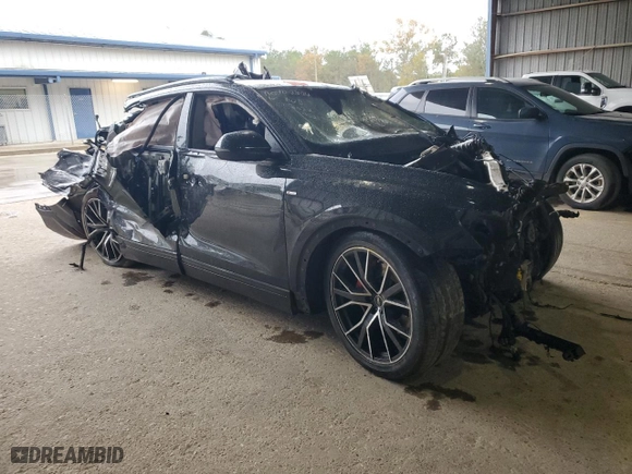 2022 Audi Q8 Prestige with VIN WA1FVBF15ND027521, listed as a Copart auction lot 78920074 with 0 mi miles and Salvage Title. Bid and sale history available at carsss.com. Image 4.
