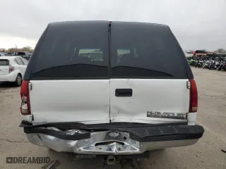 1995 Chevrolet Tahoe with VIN 1GNEK13K8SJ446856, listed as a Copart auction lot 78485824 with 167,005 mi miles and Salvage Title. Bid and sale history available at carsss.com. Image 6.