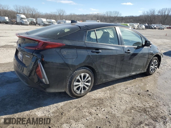 2021 Toyota Prius LE with VIN JTDKAMFP0M3193904, listed as a Copart auction lot 89310885 with 54,068 mi miles and Clean Title. Bid and sale history available at DreamBid. Image 3.
