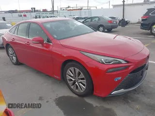 2021 Toyota Mirai XLE with VIN JTDAAAAA9MA003137, listed as a IAAI auction lot 41815556 with 47,427 mi miles and . Bid and sale history available at DreamBid. Image 1.