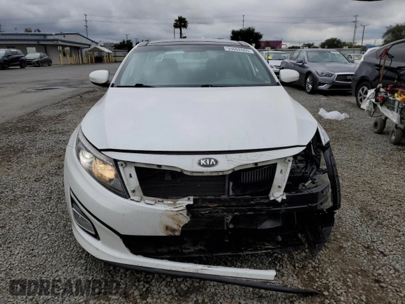2015 Kia Optima SX Turbo with VIN 5XXGR4A65FG426823, listed as a Copart auction lot 55662665 with 102,829 mi miles and Salvage title. Bid and sale history available at DreamBid. Image 5.