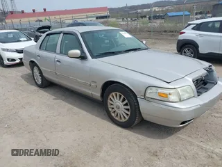 2010 Mercury Grand Marquis LS with VIN 2MEBM7FV6AX627666, listed as a IAAI auction lot 42030395 with 168,037 mi miles and . Bid and sale history available at DreamBid. Image 1.
