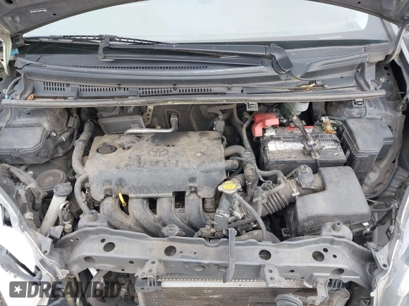 2015 Toyota Yaris L with VIN VNKKTUD38FA043393, listed as a IAAI auction lot 41573010 with 107,146 mi miles and . Bid and sale history available at DreamBid. Image 10.