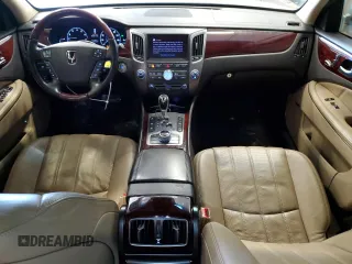 2011 Hyundai Equus Signature with VIN KMHGH4JF5BU041779, listed as a Copart auction lot 42225125 with 100,403 mi miles and Salvage title. Bid and sale history available at DreamBid. Image 8.
