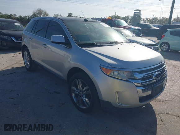 2011 Ford Edge Limited with VIN 2FMDK3KC1BBA59270, listed as a IAAI auction lot 41702384 with 95,695 mi miles. Bid and sale history available at carsss.com. Image 1.