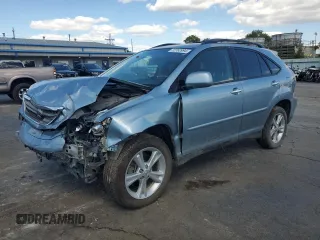2008 Lexus RX 400h with VIN JTJGW31U382007957, listed as a Copart auction lot 72762994 with 268,053 mi miles and Salvage Title. Bid and sale history available at DreamBid. Image 1.