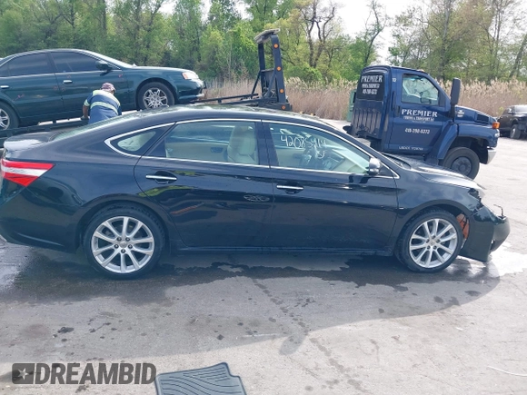 2014 Toyota Avalon Limited with VIN 4T1BK1EB5EU129821, listed as a IAAI auction lot 42085414 with 113,729 mi miles. Bid and sale history available at carsss.com. Image 14.