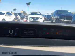2017 Toyota Prius Two with VIN JTDKARFU4H3540840, listed as a IAAI auction lot 41827130 with 75,386 mi miles. Bid and sale history available at carsss.com. Image 7.